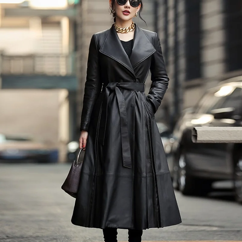 Women's legitimate leather jacket, elegant women's warm winter coat for slim women fit in wind-proof sheep skin, to office
Women's legitimate leather jacket, elegant women's warm winter coat for slim women fit in wind-proof sheep skin, to office