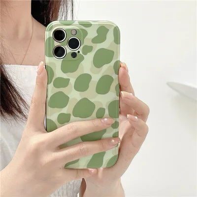 New Stylish Green Leopard Print For Ladies Mobile Phone Case Simple And Fresh TPU Material Phone Case Exquisite 2021 Unique
New Stylish Green Leopard Print For Ladies Mobile Phone Case Simple And Fresh TPU Material Phone Case Exquisite 2021 Unique