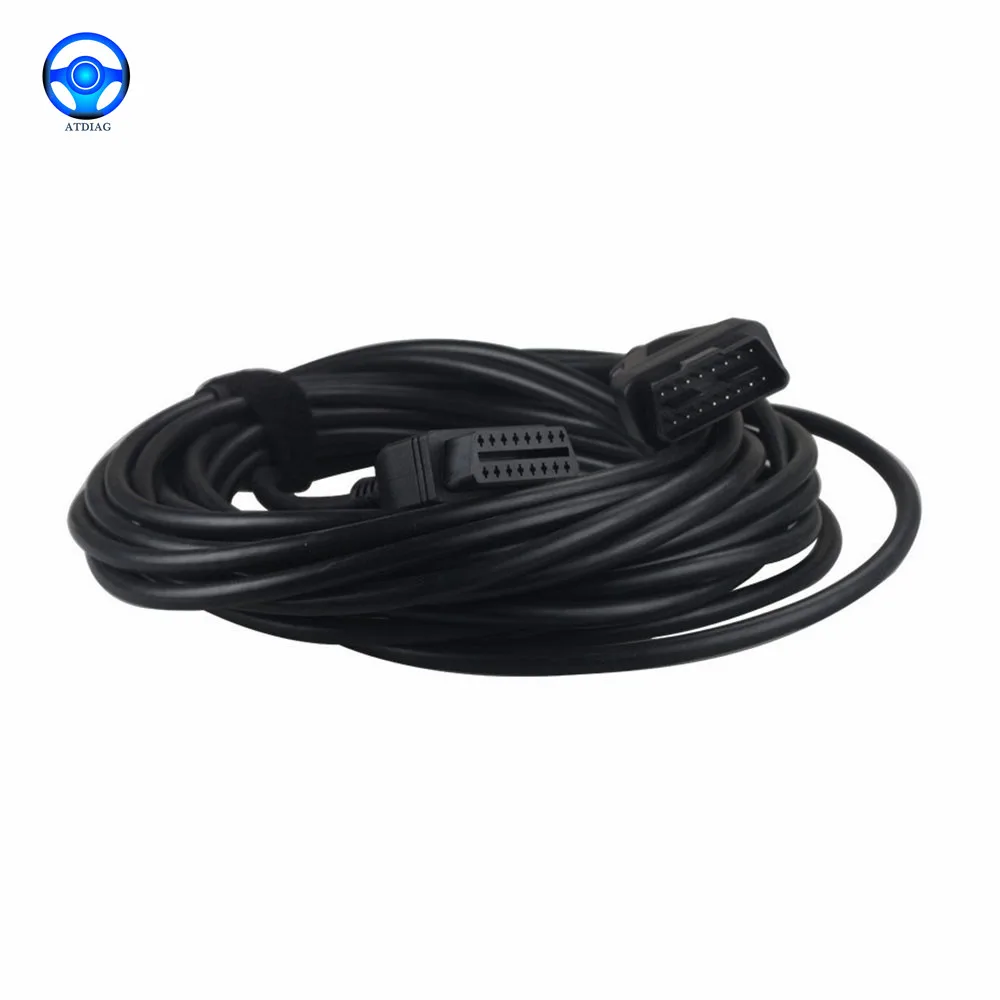 

10 Meters OBD2 16PIN Male to Female Connector 16 PIN Male to Female 10m OBDII extension Cable Auto diagnostic tool