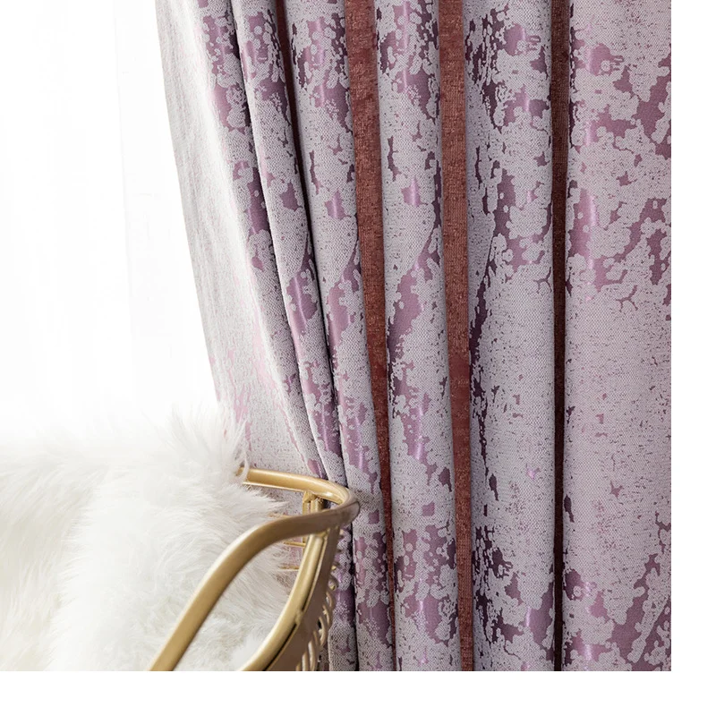 Fashion Simple Modern Style Chenille Bedroom Living Room Shading Jacquard Curtains
Fashion Simple Modern Style Chenille Bedroom Living Room Shading Jacquard Curtains