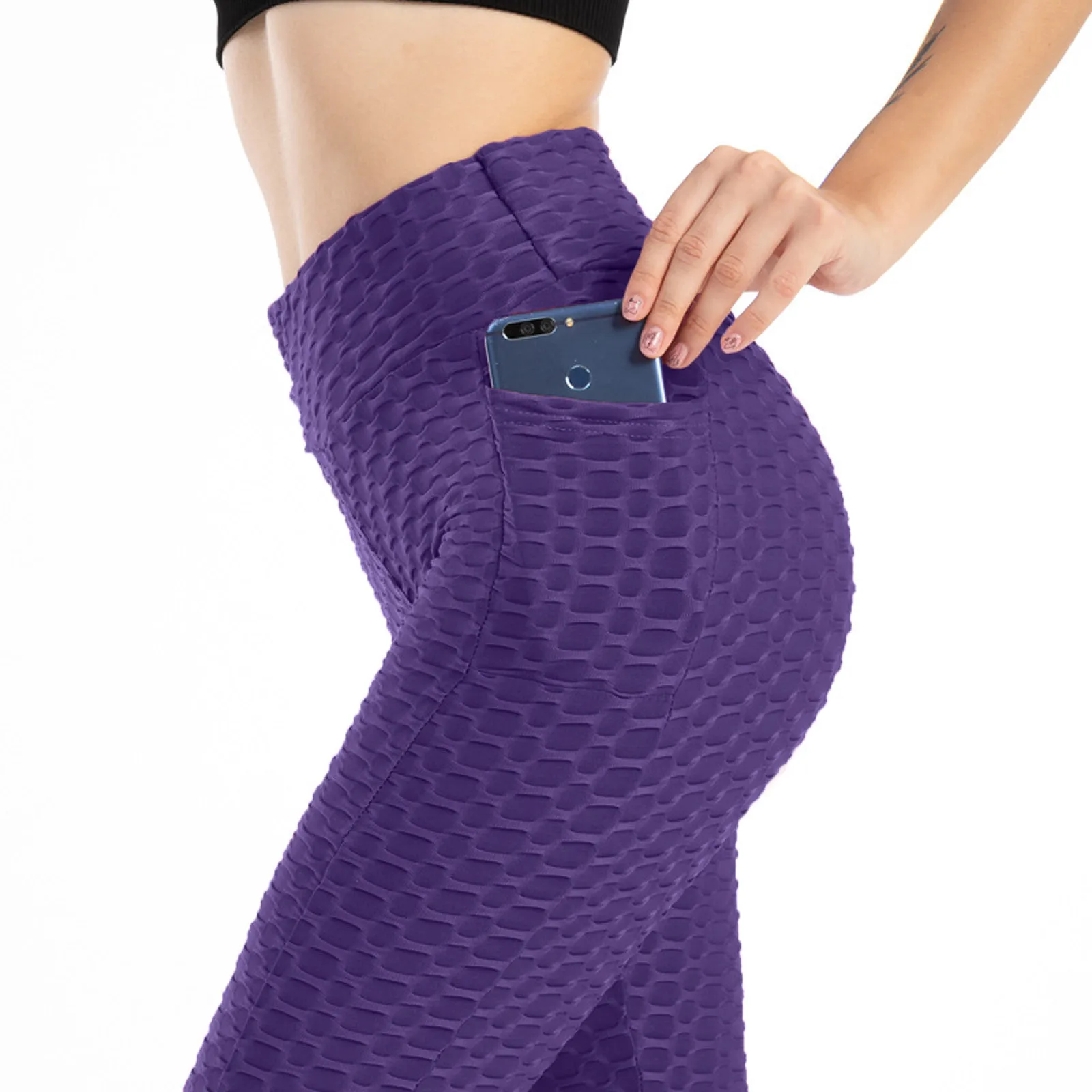 2021 Women Fashionable Yoga Leggings Pocket Yoga Pants High Elastic Hip Lifting Slim And Sweat Pant leggins sport femme E2
2021 Women Fashionable Yoga Leggings Pocket Yoga Pants High Elastic Hip Lifting Slim And Sweat Pant leggins sport femme E2
