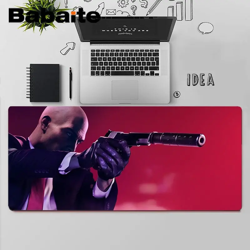 Babaite Top Quality hitman Rubber PC Computer Gaming mousepad Free Shipping Large Mouse Pad Keyboards Mat
Babaite Top Quality hitman Rubber PC Computer Gaming mousepad Free Shipping Large Mouse Pad Keyboards Mat