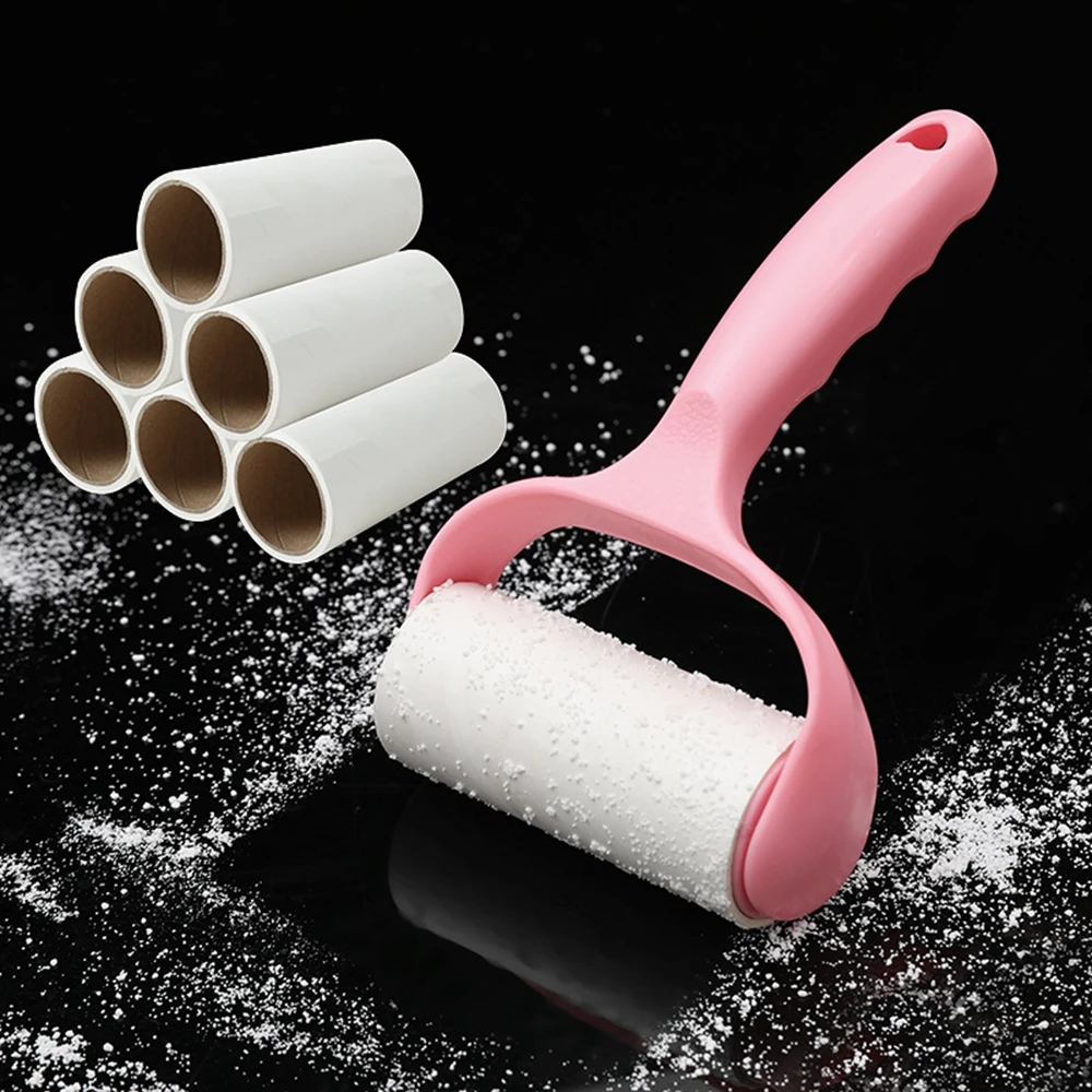 Sticky Dust Wiper Remover Tearable Roller Sticking Device Sticky Paper Set Clothes Removal Roller Bed Hair Cleaning Brush
Sticky Dust Wiper Remover Tearable Roller Sticking Device Sticky Paper Set Clothes Removal Roller Bed Hair Cleaning Brush