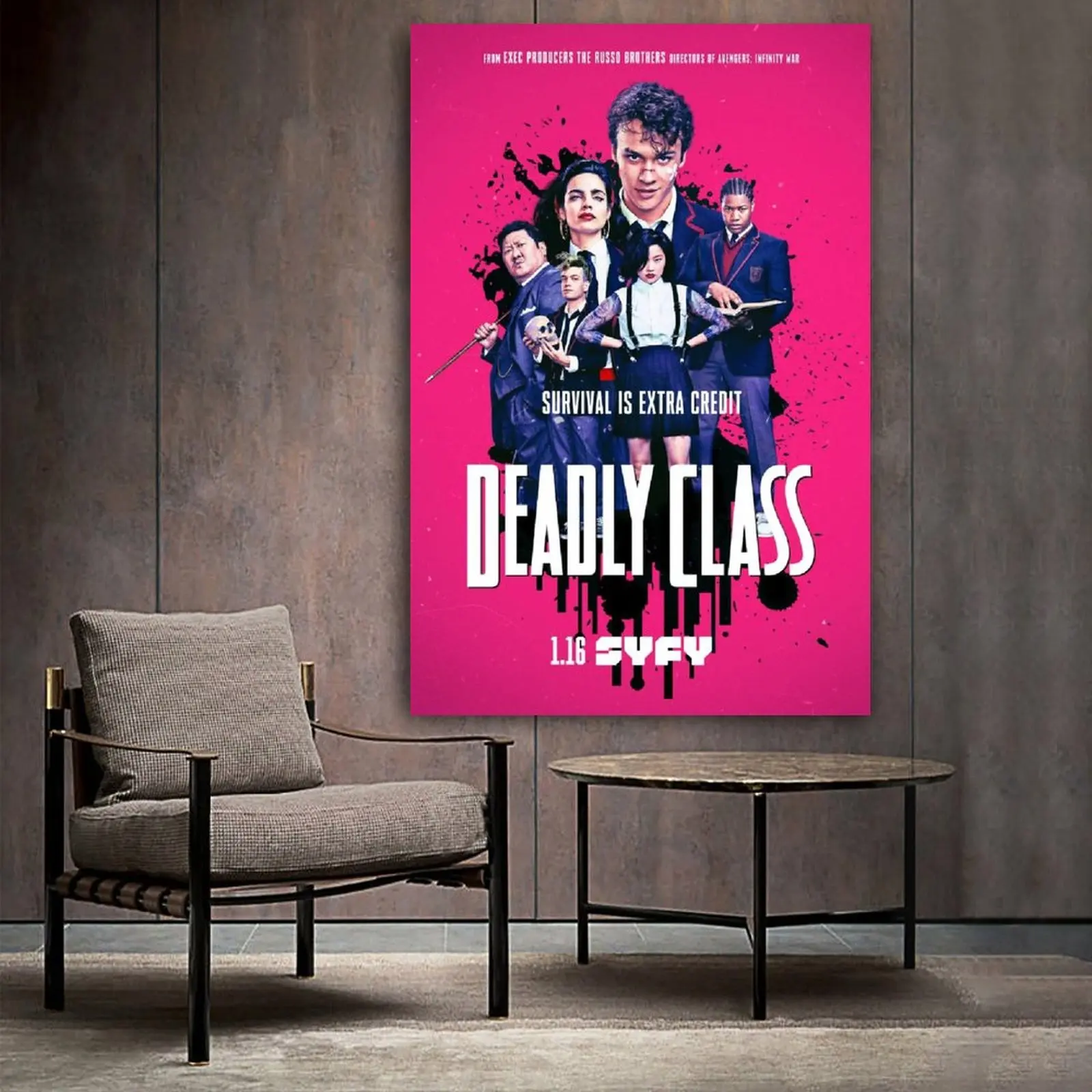 Deadly Class Movie & TV Poster Decorative Painting Canvas Wall Art Living Room Posters Bedroom Painting
Deadly Class Movie & TV Poster Decorative Painting Canvas Wall Art Living Room Posters Bedroom Painting