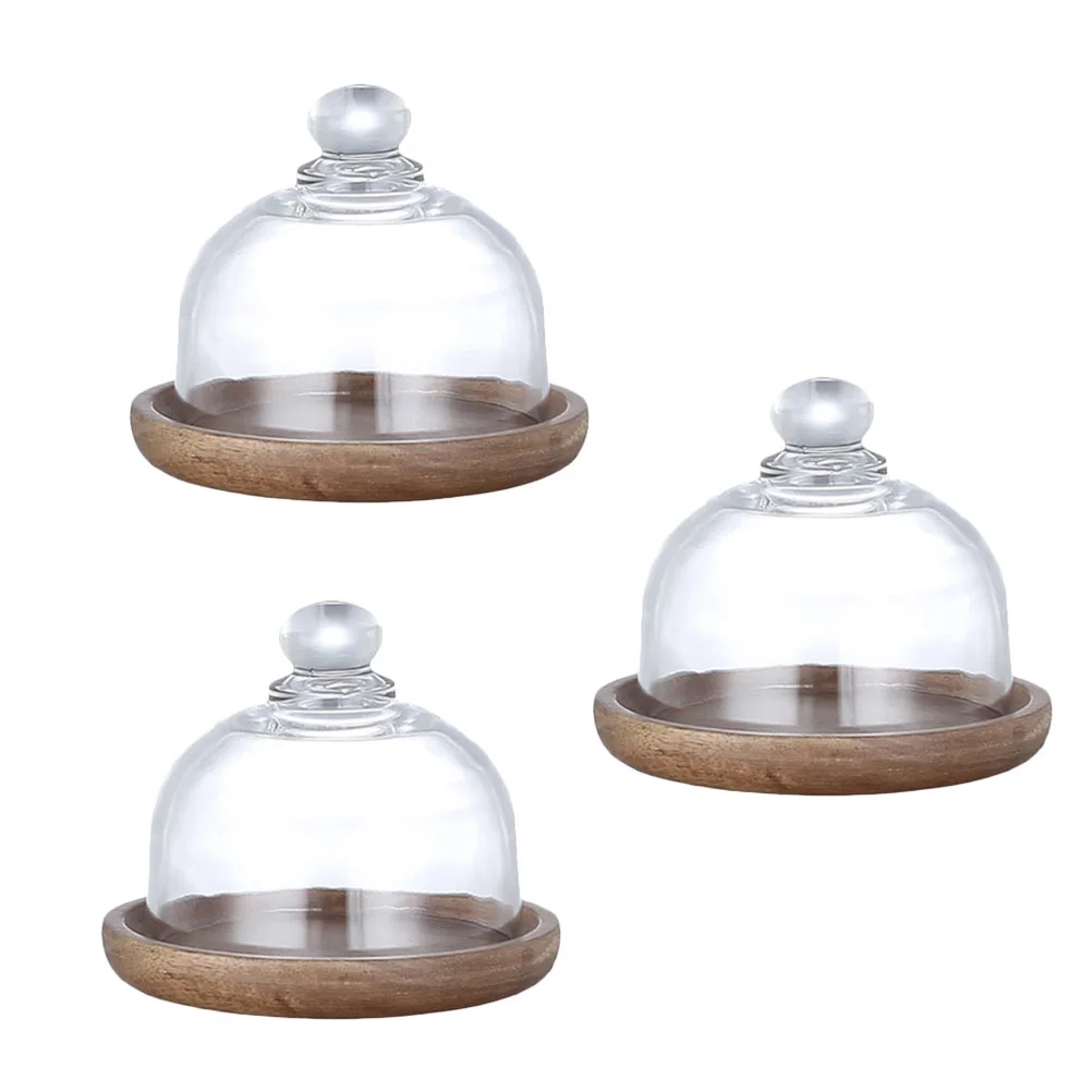 3 Sets Mini Dessert Plate Japanese Dessert Display Plate Cupcake Tray With Glass Cover
3 Sets Mini Dessert Plate Japanese Dessert Display Plate Cupcake Tray With Glass Cover