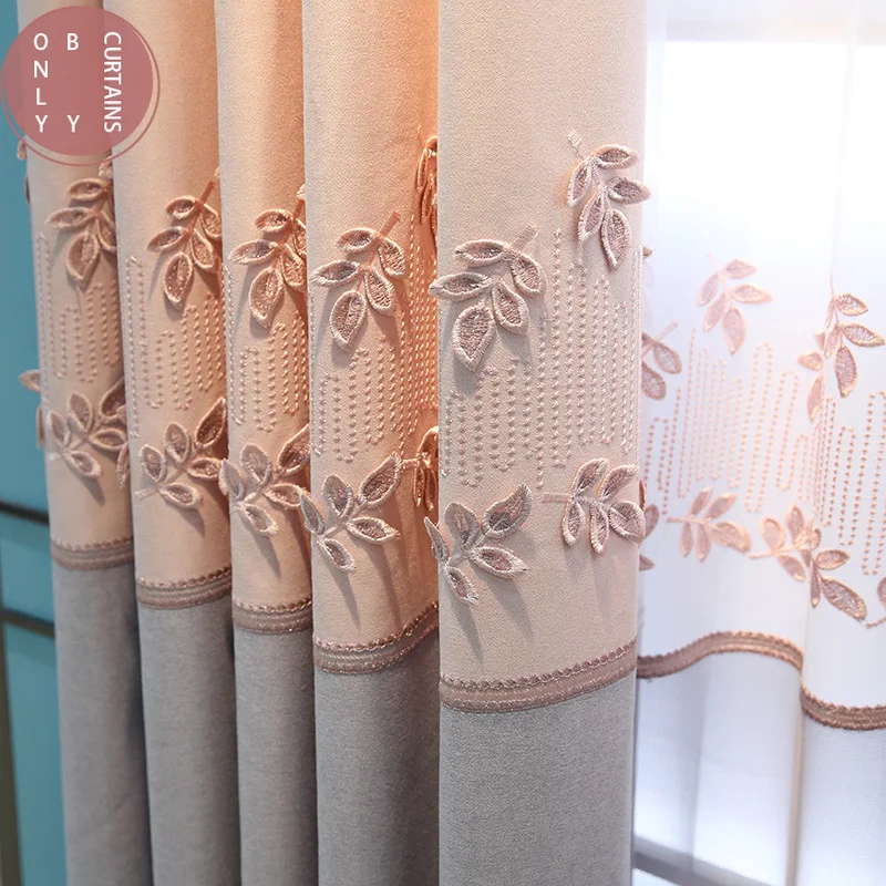 2022 Embossed Embroidery Fresh Pink Warm Korean Pastoral Curtains Living Room Master Bedroom French Window Curtain Customization
2022 Embossed Embroidery Fresh Pink Warm Korean Pastoral Curtains Living Room Master Bedroom French Window Curtain Customization