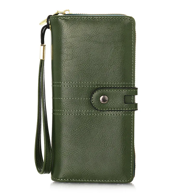 Two Fold Long Wallet for Women PU Wrist Bag Fine Workmanship Hasp and Smooth Zipper Closed New Fashion Lady Clutch Wallets
Two Fold Long Wallet for Women PU Wrist Bag Fine Workmanship Hasp and Smooth Zipper Closed New Fashion Lady Clutch Wallets