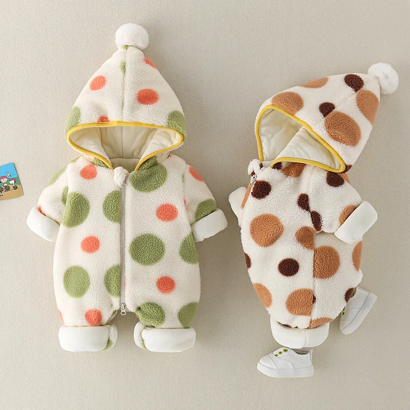 New Winter Baby Clothes Wool Baby Romper Baby Girls Clothes Newborn Jumpsuit For Boy Long Sleeve Infant Unisex Overalls Clothes
New Winter Baby Clothes Wool Baby Romper Baby Girls Clothes Newborn Jumpsuit For Boy Long Sleeve Infant Unisex Overalls Clothes