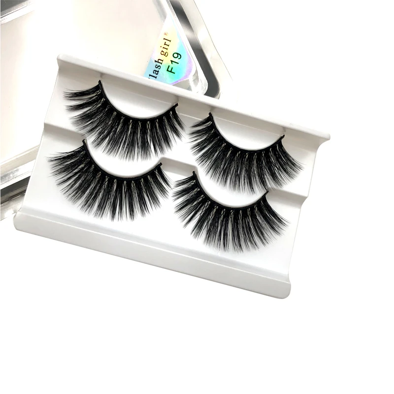 Flash girl F series F19 Faux Mink Eyelashes 2 pair beautiful and soft mink false Eyelashes
Flash girl F series F19 Faux Mink Eyelashes 2 pair beautiful and soft mink false Eyelashes