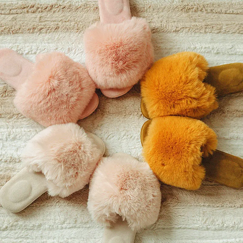 Lovely Fluffy Slippers for Women 2020 Winter Warm Soft Indoor Floor Home Shoes White Yellow Pink Solid Non-slip House Slipper
Lovely Fluffy Slippers for Women 2020 Winter Warm Soft Indoor Floor Home Shoes White Yellow Pink Solid Non-slip House Slipper