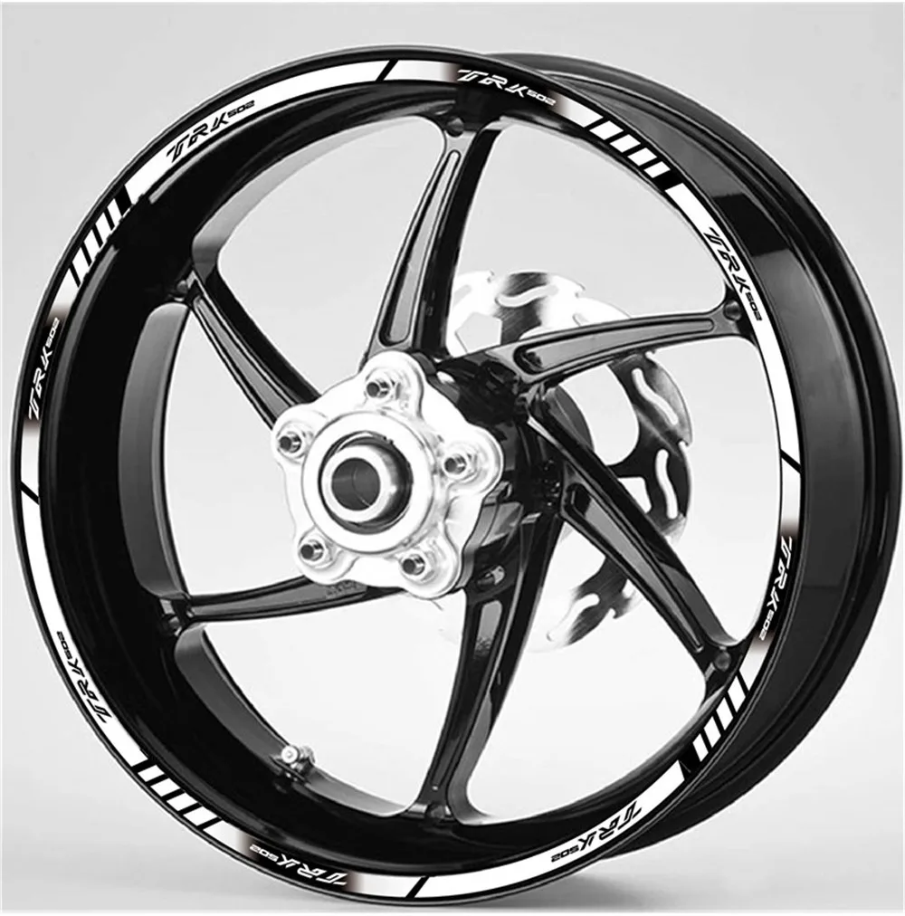 New product promotion Motorcycle Front and rear wheels tire stickers wheel reflective decals For BENELI trk502 trk 502
New product promotion Motorcycle Front and rear wheels tire stickers wheel reflective decals For BENELI trk502 trk 502