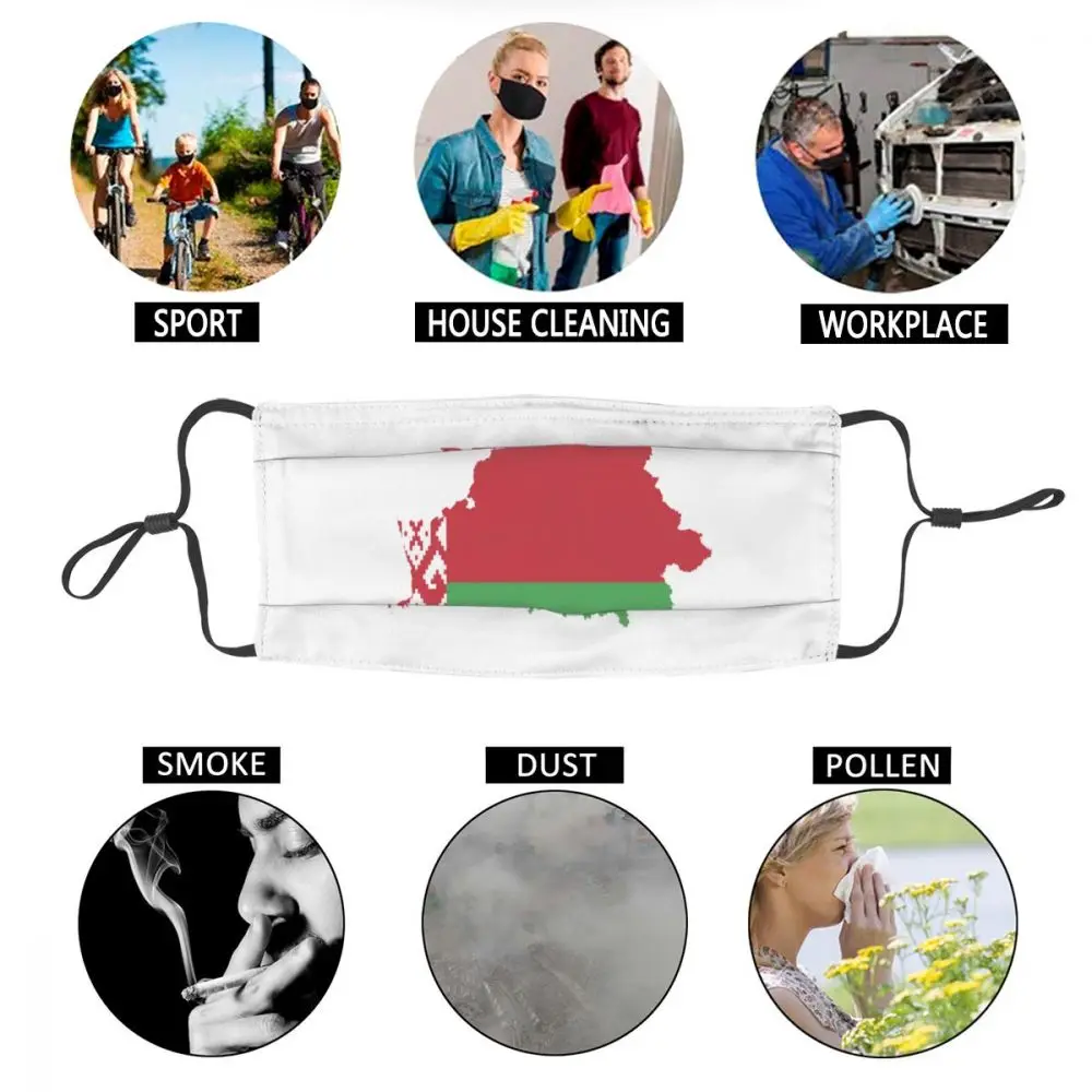 Washable Belarus Map Flag Edit Face Mask Belarusian Patriotic Anti Haze Dust Protection Mask Respirator Muffle
Washable Belarus Map Flag Edit Face Mask Belarusian Patriotic Anti Haze Dust Protection Mask Respirator Muffle