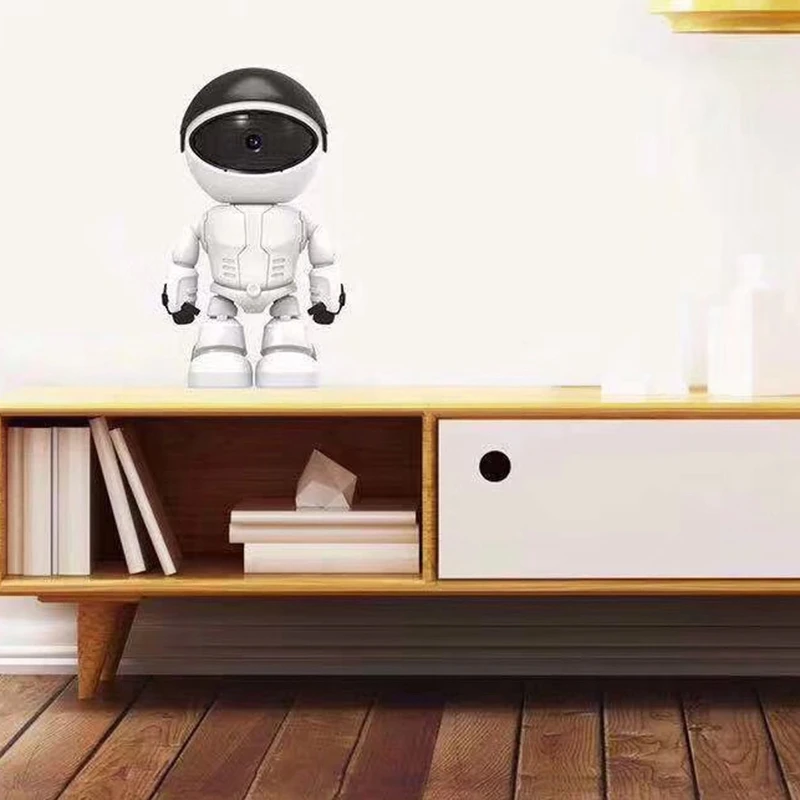 1080P Home Security IP Camera Robot Intelligent Auto Tracking Camera Wireless WiFi Camera Surveillance Camera for Baby-EU Plug
1080P Home Security IP Camera Robot Intelligent Auto Tracking Camera Wireless WiFi Camera Surveillance Camera for Baby-EU Plug