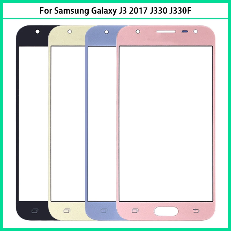Для Samsung Galaxy J3 2017 J330 J330F 5 0 ''передний сенсорный экран ЖК-дисплей внешняя