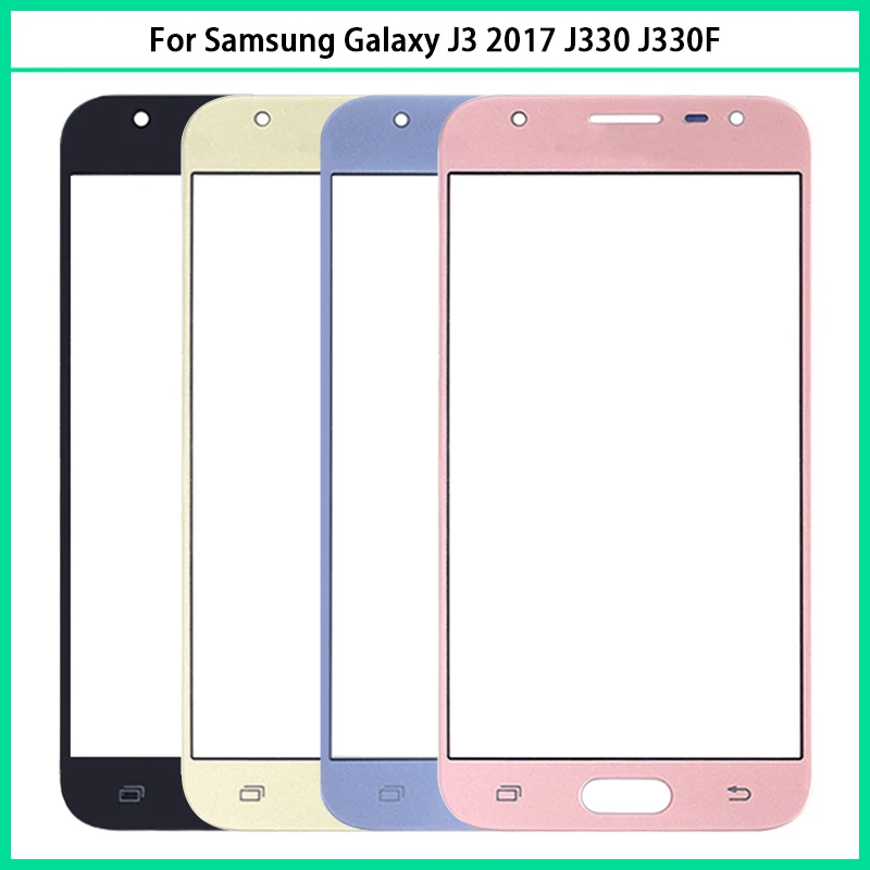 Фото Для Samsung Galaxy J3 2017 J330 J330F 5 0 ''передний сенсорный экран ЖК-дисплей внешняя