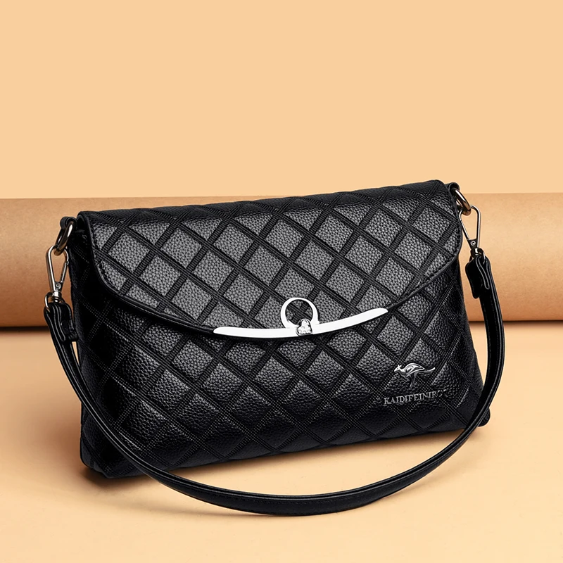 Summer Fashion New Plaid Crossbody Bags Women Messenger Bag Female Lock Cross Body Shoulder Bag PU Leather Small Square Flap Bag
Summer Fashion New Plaid Crossbody Bags Women Messenger Bag Female Lock Cross Body Shoulder Bag PU Leather Small Square Flap Bag