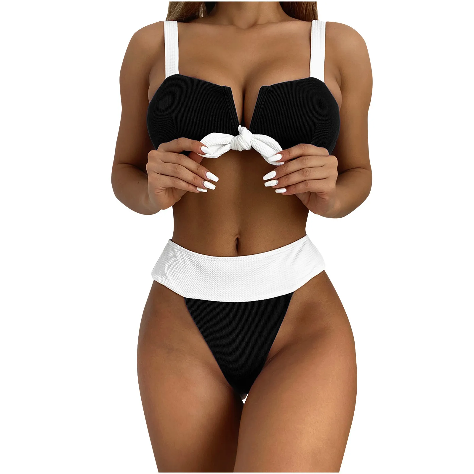 Women Bikini Swimsuit 2021 Fashion Lady Sexy Containing Chest Pad Solid Bikini Set Two Piece Swimsuit Beachwear Bathing Suits
Women Bikini Swimsuit 2021 Fashion Lady Sexy Containing Chest Pad Solid Bikini Set Two Piece Swimsuit Beachwear Bathing Suits