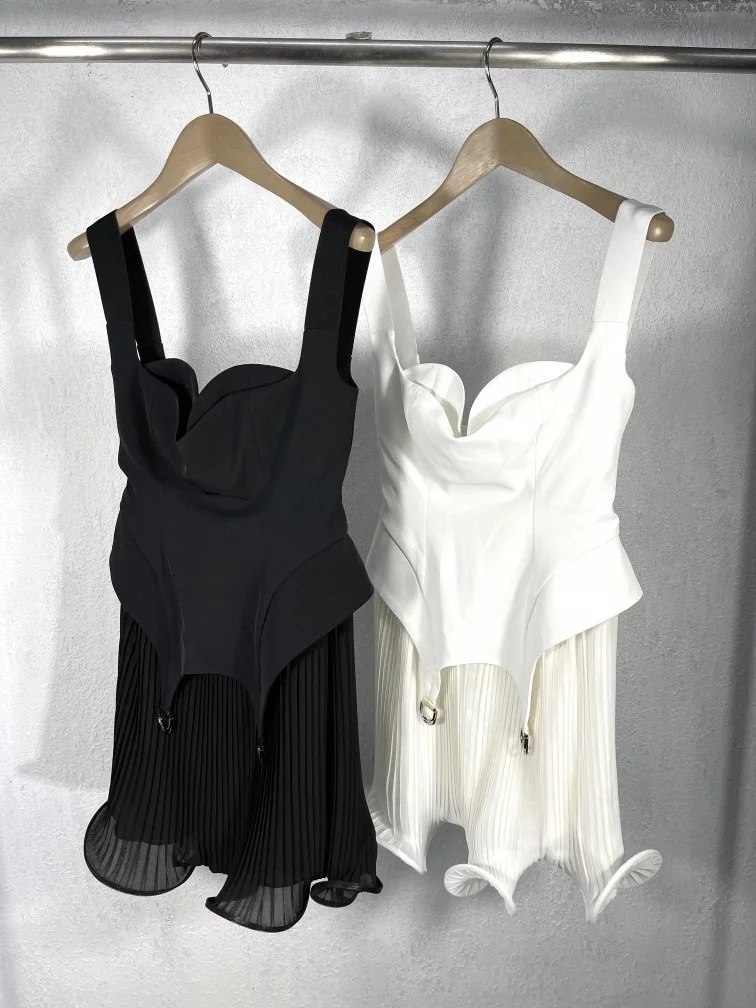Spring Summer 2021 Sexy Women High Quality Luxury Strapless Ruffles Dresses For Female 2 Color Ddxgz2
Spring Summer 2021 Sexy Women High Quality Luxury Strapless Ruffles Dresses For Female 2 Color Ddxgz2