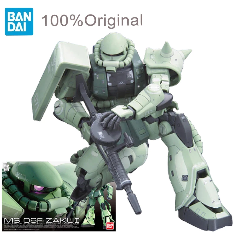 Японские фигурки героев аниме Bandai, модель Gundam Rg 04 1/144 Ms-06f Zaku Gunpla, Детские сборные роботы, фигурки героев, декоративные игрушки
Японские фигурки героев аниме Bandai, модель Gundam Rg 04 1/144 Ms-06f Zaku Gunpla, Детские сборные роботы, фигурки героев, декоративные игрушки