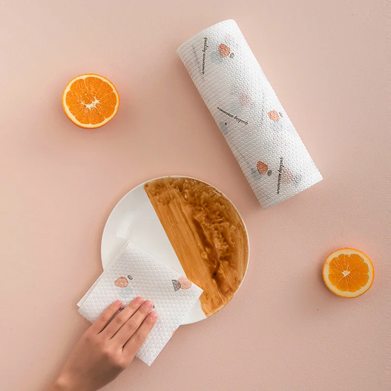 50 Pieces Per Roll Reusable Lazy Rag Kitchen Wiping Rags Cleaning Cloth Home Washing Dish Kitchen Cleaning Towel Dishcloth
50 Pieces Per Roll Reusable Lazy Rag Kitchen Wiping Rags Cleaning Cloth Home Washing Dish Kitchen Cleaning Towel Dishcloth