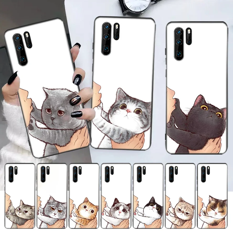 Kiss My Lovely Cat Kitten Black Phone Case For Huawei P30 Lite P20 Pro P40 P10 Mate 20 40 30 10 P Smart Z Plus Pattern Cover Bag
Kiss My Lovely Cat Kitten Black Phone Case For Huawei P30 Lite P20 Pro P40 P10 Mate 20 40 30 10 P Smart Z Plus Pattern Cover Bag