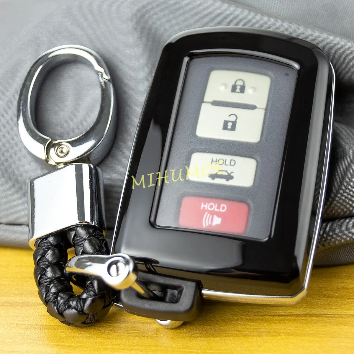 Car Key Chain Fob Case Cover For Toyota 4Runner Sequoia Tundra Highlander RAV4 Corolla Avalon Camry Land Cruiser LC200 Black
Car Key Chain Fob Case Cover For Toyota 4Runner Sequoia Tundra Highlander RAV4 Corolla Avalon Camry Land Cruiser LC200 Black