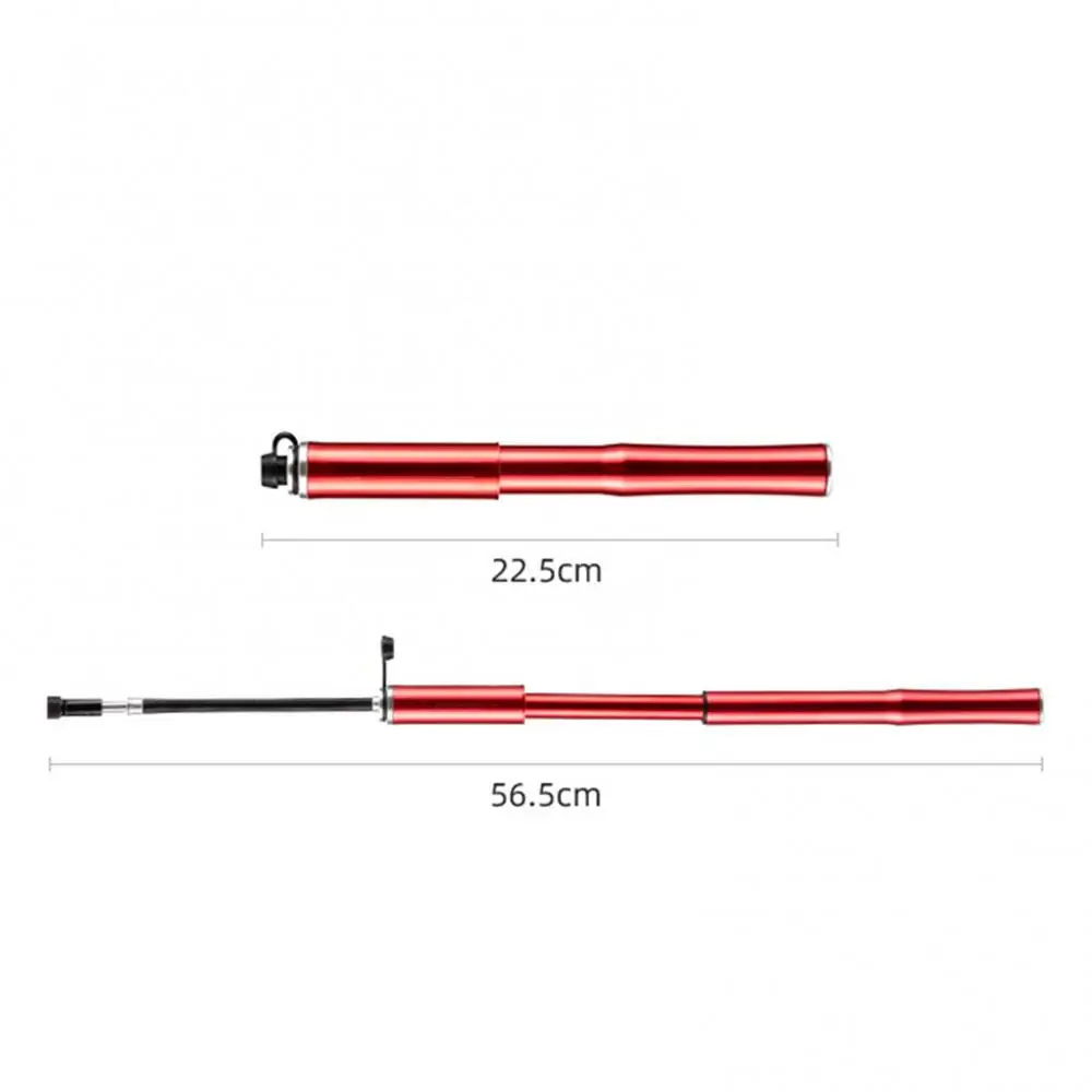Hot Sales 120 PSI Mini High Pressure Compact Light Bicycle Tire Pump for Mountain Bike
Hot Sales 120 PSI Mini High Pressure Compact Light Bicycle Tire Pump for Mountain Bike