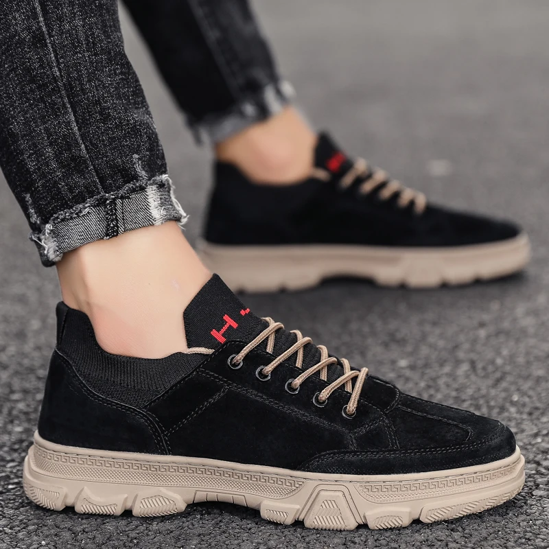 Spring Autumn Men Youth Casual Shoes Suede Leather Men Casual Sneakers Designer Casual Adult Footwear Popular Man Walking Shoe
Spring Autumn Men Youth Casual Shoes Suede Leather Men Casual Sneakers Designer Casual Adult Footwear Popular Man Walking Shoe
