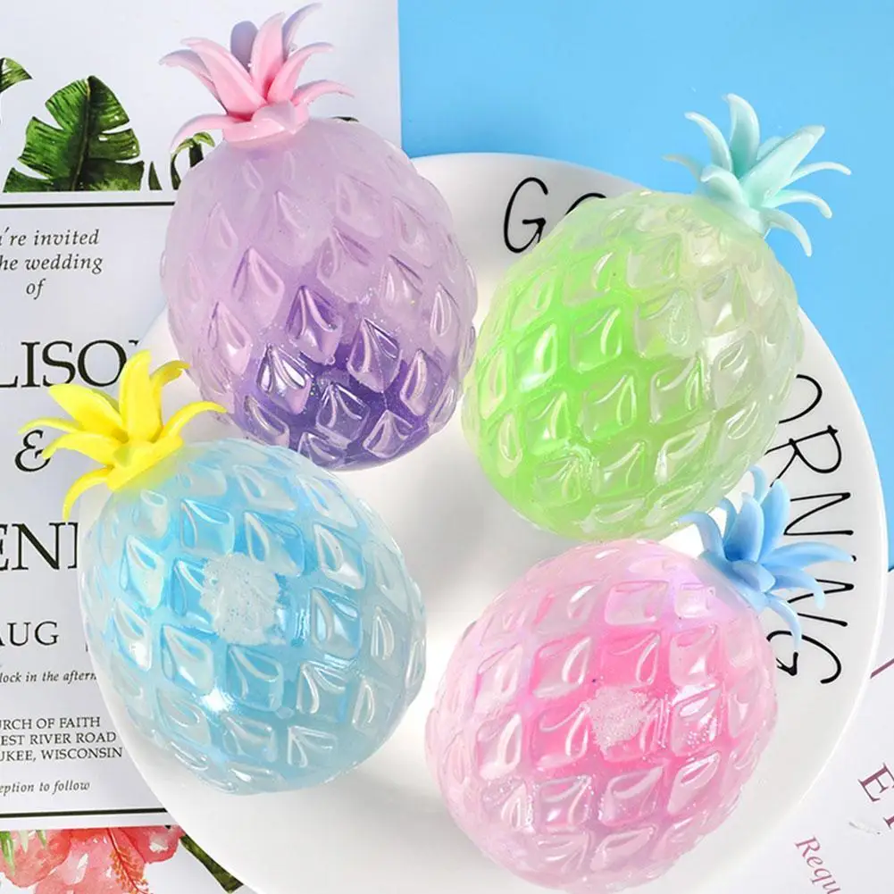 1pc Fruit Ball Squeeze Funny Transparent Toy Creative Novelty Kids Adult Squishy Rising Pineapple Venting Press Relief Vent Toys
1pc Fruit Ball Squeeze Funny Transparent Toy Creative Novelty Kids Adult Squishy Rising Pineapple Venting Press Relief Vent Toys
