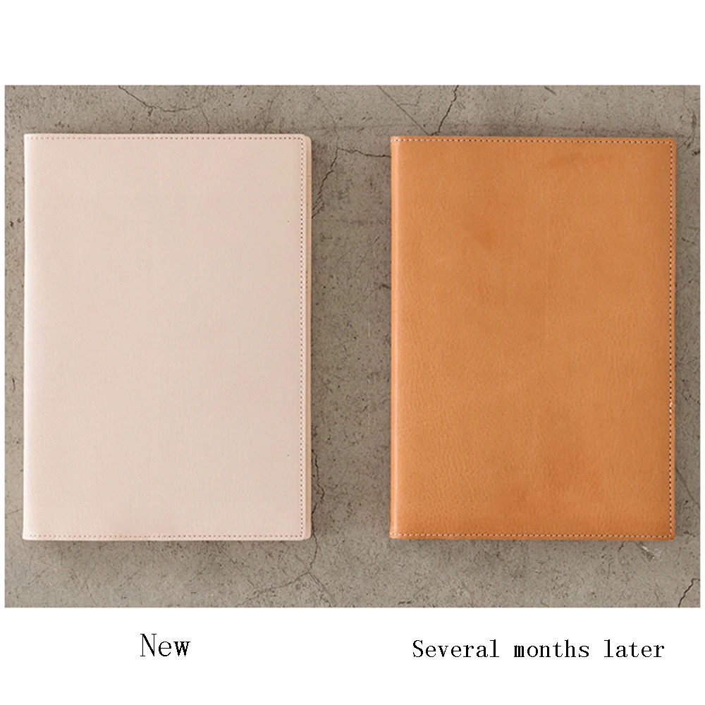 Tanned Genuine Leather Cover Notebook For HO-BO Planner Vintage Stationery Office And School Supplies
Tanned Genuine Leather Cover Notebook For HO-BO Planner Vintage Stationery Office And School Supplies