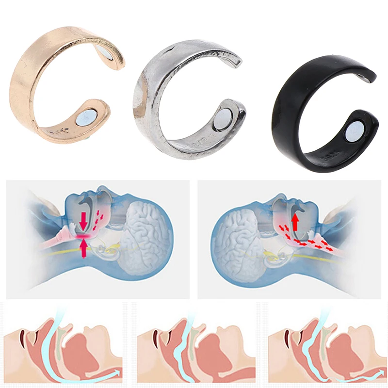 1PCS Anti Snore Ring Magnetic Therapy Treatment Reflexology Anti Snoring Apnea Sleeping Device Promotion Price Titanium Alloy
1PCS Anti Snore Ring Magnetic Therapy Treatment Reflexology Anti Snoring Apnea Sleeping Device Promotion Price Titanium Alloy