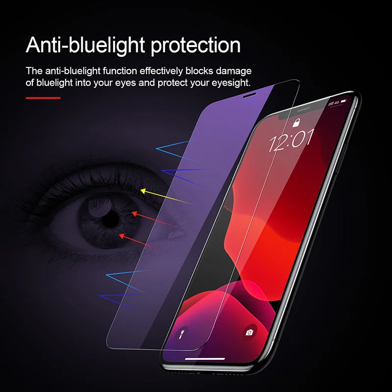Baseus 2Pcs 0.15mm Screen Protector For iPhone 11 Pro Max 11pro Tempered Glass Cover Protective Glass For iPhone XS Max XR X
Baseus 2Pcs 0.15mm Screen Protector For iPhone 11 Pro Max 11pro Tempered Glass Cover Protective Glass For iPhone XS Max XR X