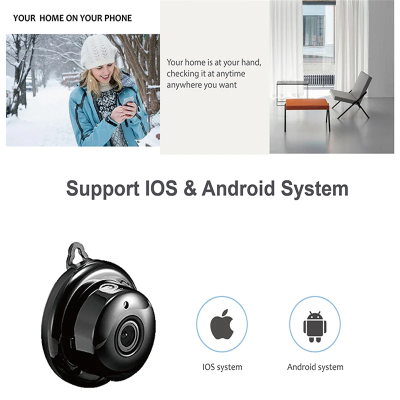 Mini Camera WiFi Camera 1080p HD Night Version Micro Voice Motion Recorder Wireless Mini Camcorders Video Surveillance IP Camera
Mini Camera WiFi Camera 1080p HD Night Version Micro Voice Motion Recorder Wireless Mini Camcorders Video Surveillance IP Camera