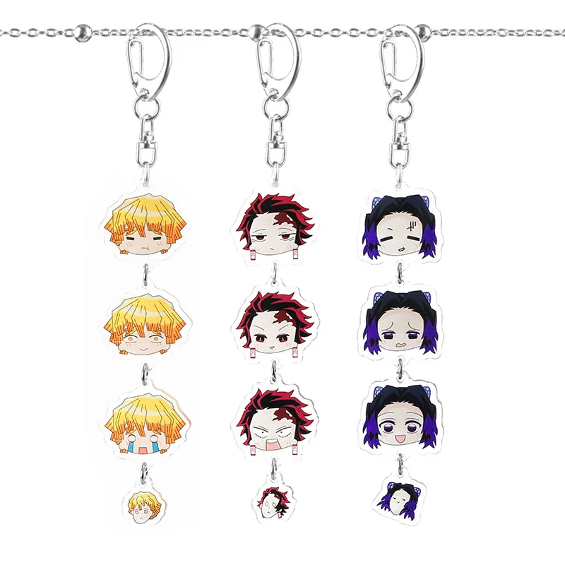 Anime Demon Slayer Kimetsu no Yaiba Keychain Exquisite Characters Acrylic Pendant Car Key Chain Ring Gift Anime Jewelry
Anime Demon Slayer Kimetsu no Yaiba Keychain Exquisite Characters Acrylic Pendant Car Key Chain Ring Gift Anime Jewelry