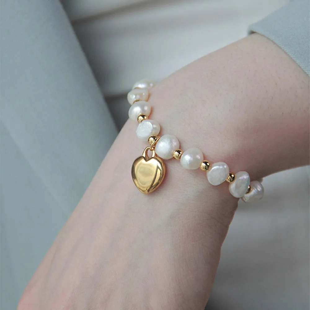 Женский браслет с натуральным пресноводным жемчугом, 1 шт.
Женский браслет с натуральным пресноводным жемчугом, 1 шт.