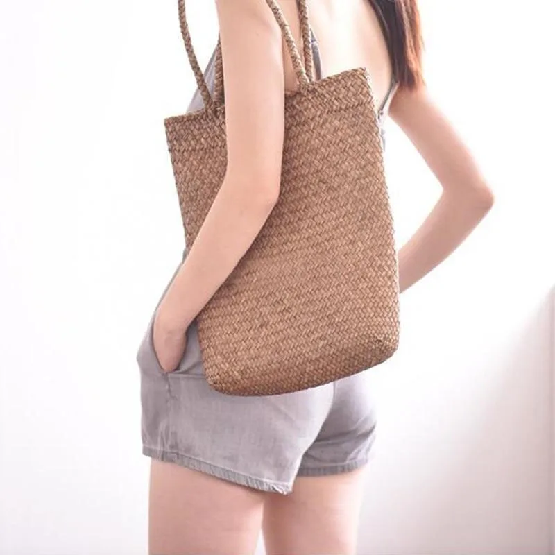 Women Handbag Summer Beach Bag Rattan Woven Handmade Knitted Straw Large Capacity Totes Women Shoulder Bag Bohemia New
Women Handbag Summer Beach Bag Rattan Woven Handmade Knitted Straw Large Capacity Totes Women Shoulder Bag Bohemia New