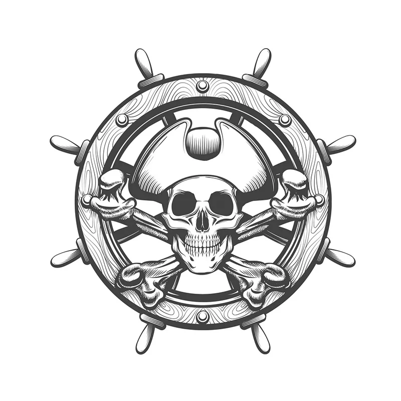 13cm X 13cm For Pirate Bandana Jolly Roger Skull Fine Decal Vinyl Car Stickers PVC Custom Printing Graffiti Sticker Decor
13cm X 13cm For Pirate Bandana Jolly Roger Skull Fine Decal Vinyl Car Stickers PVC Custom Printing Graffiti Sticker Decor