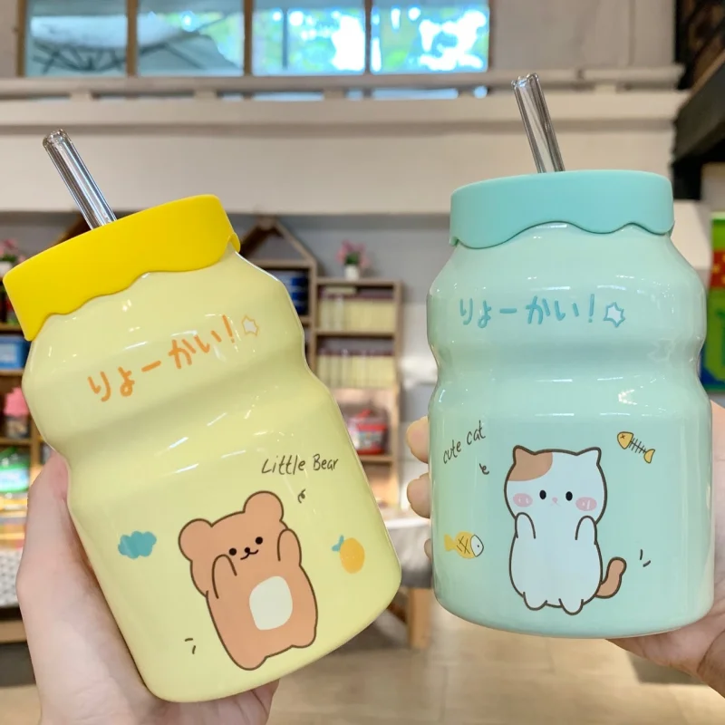 Кружка для воды милая розовая кружка с соломинкой красная Корейская керамическая чашка Мужская и Женская Студенческая чашка для молока коф...
Кружка для воды милая розовая кружка с соломинкой красная Корейская керамическая чашка Мужская и Женская Студенческая чашка для молока коф...