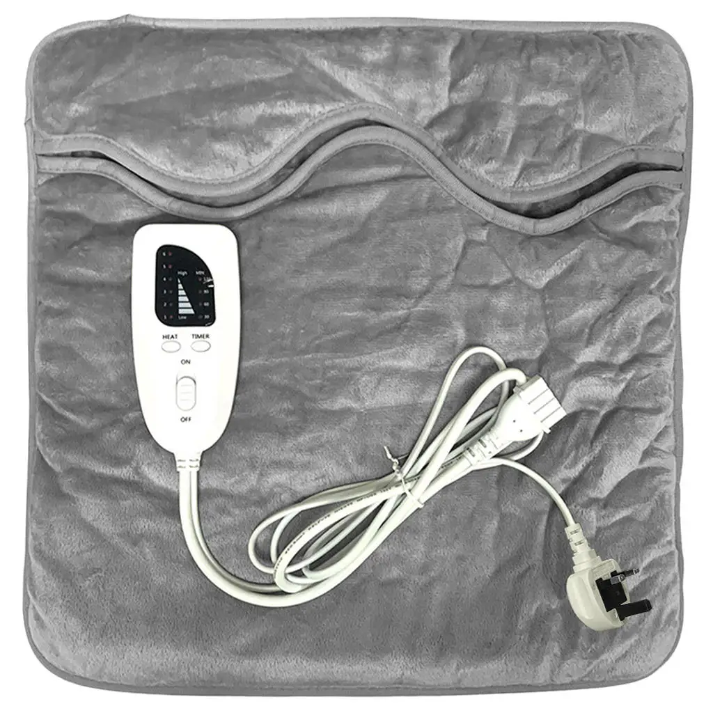 Electric Heated Foot Warmer Soft Crystal Velvet 4 Timer Settings 1PC for Full Body Use Soring Muscles Aching Feet Abdomen Back
Electric Heated Foot Warmer Soft Crystal Velvet 4 Timer Settings 1PC for Full Body Use Soring Muscles Aching Feet Abdomen Back