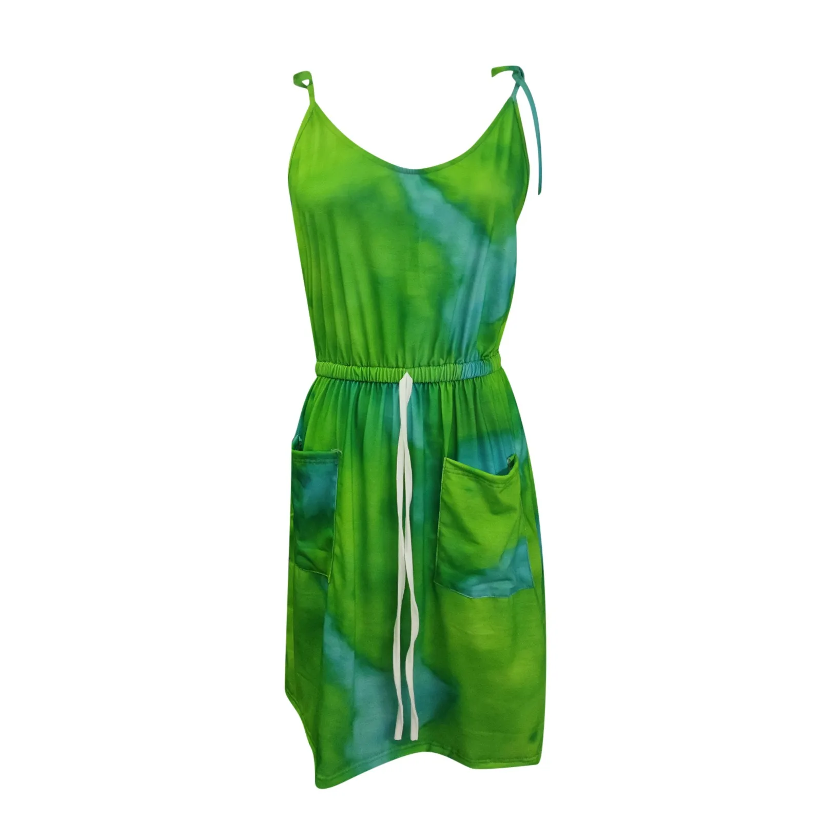 Tie-dye Women Dress V-neck Sleeveless Loose Strap Pocket Mini Dresses Casual Suspender Summer Dresses 2021 Elegant Robe Femme
Tie-dye Women Dress V-neck Sleeveless Loose Strap Pocket Mini Dresses Casual Suspender Summer Dresses 2021 Elegant Robe Femme