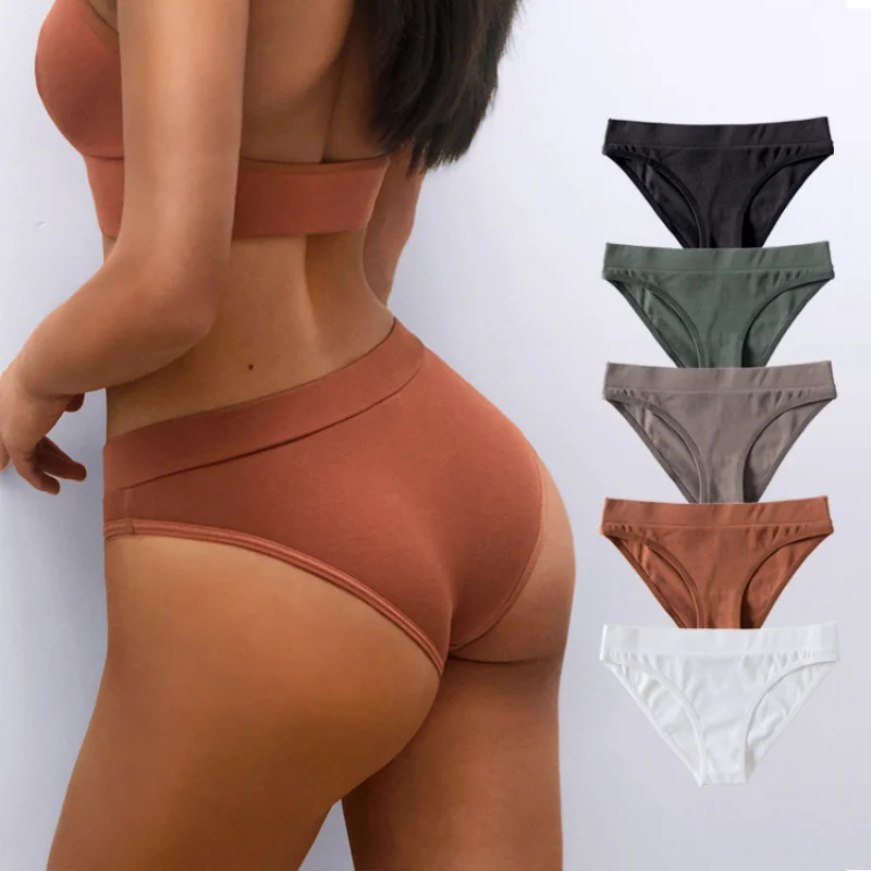 3pices Cotton Soft Underwear Women Panties Sexy Briefs Low-rise Thread Underpants Woman Panty Knickers S-XXL V-waist Shorts
3pices Cotton Soft Underwear Women Panties Sexy Briefs Low-rise Thread Underpants Woman Panty Knickers S-XXL V-waist Shorts