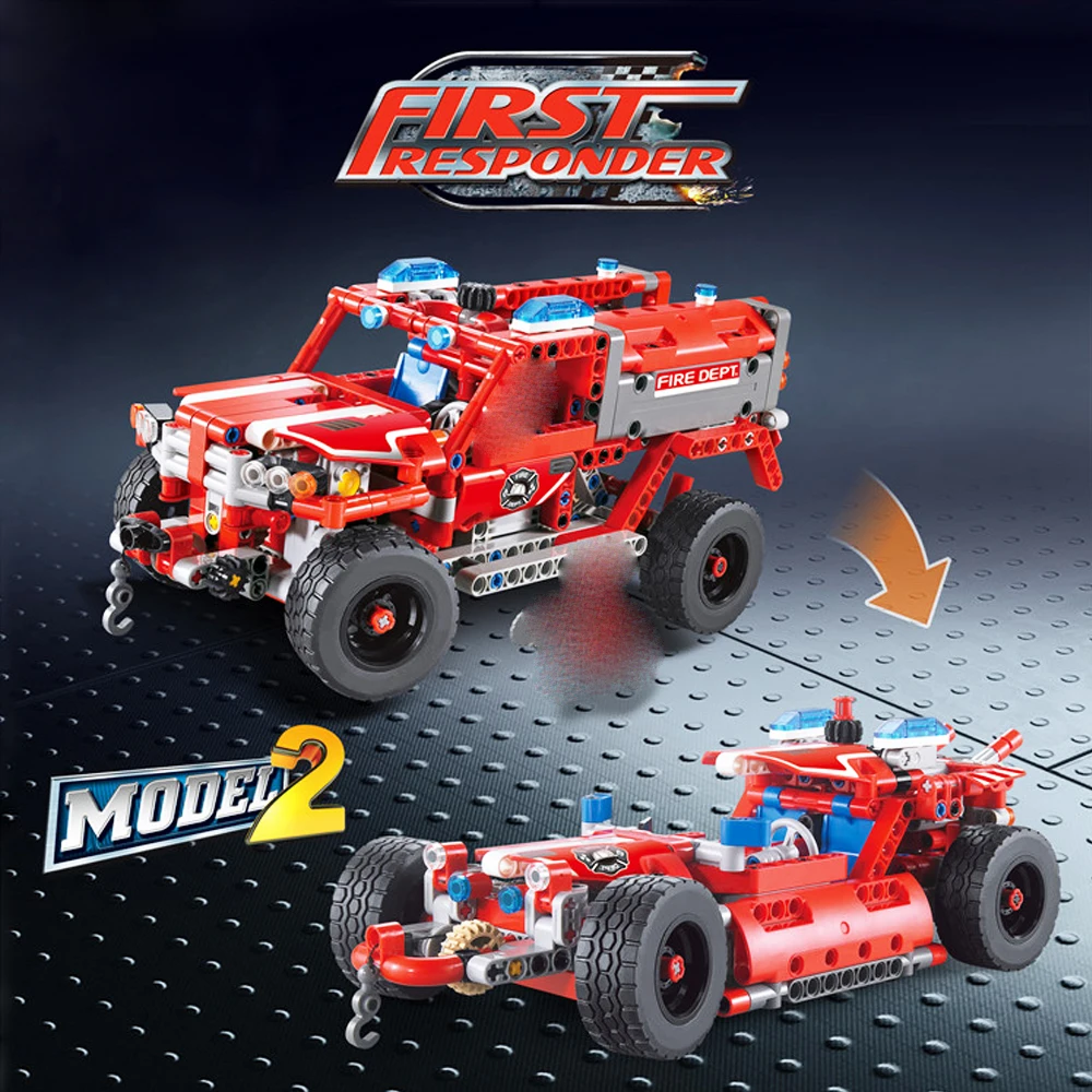 3375 2 in 1 Emergency Vehicle Building Blocks Set DIY Educational Bricks Toys For Children Boys Gift
3375 2 in 1 Emergency Vehicle Building Blocks Set DIY Educational Bricks Toys For Children Boys Gift