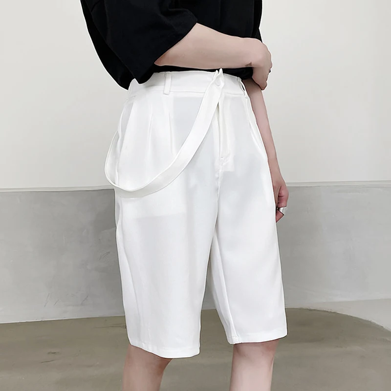 Summer Men's With Removable Strap Black White Knee Length Pants Casual Straight D41
Summer Men's With Removable Strap Black White Knee Length Pants Casual Straight D41