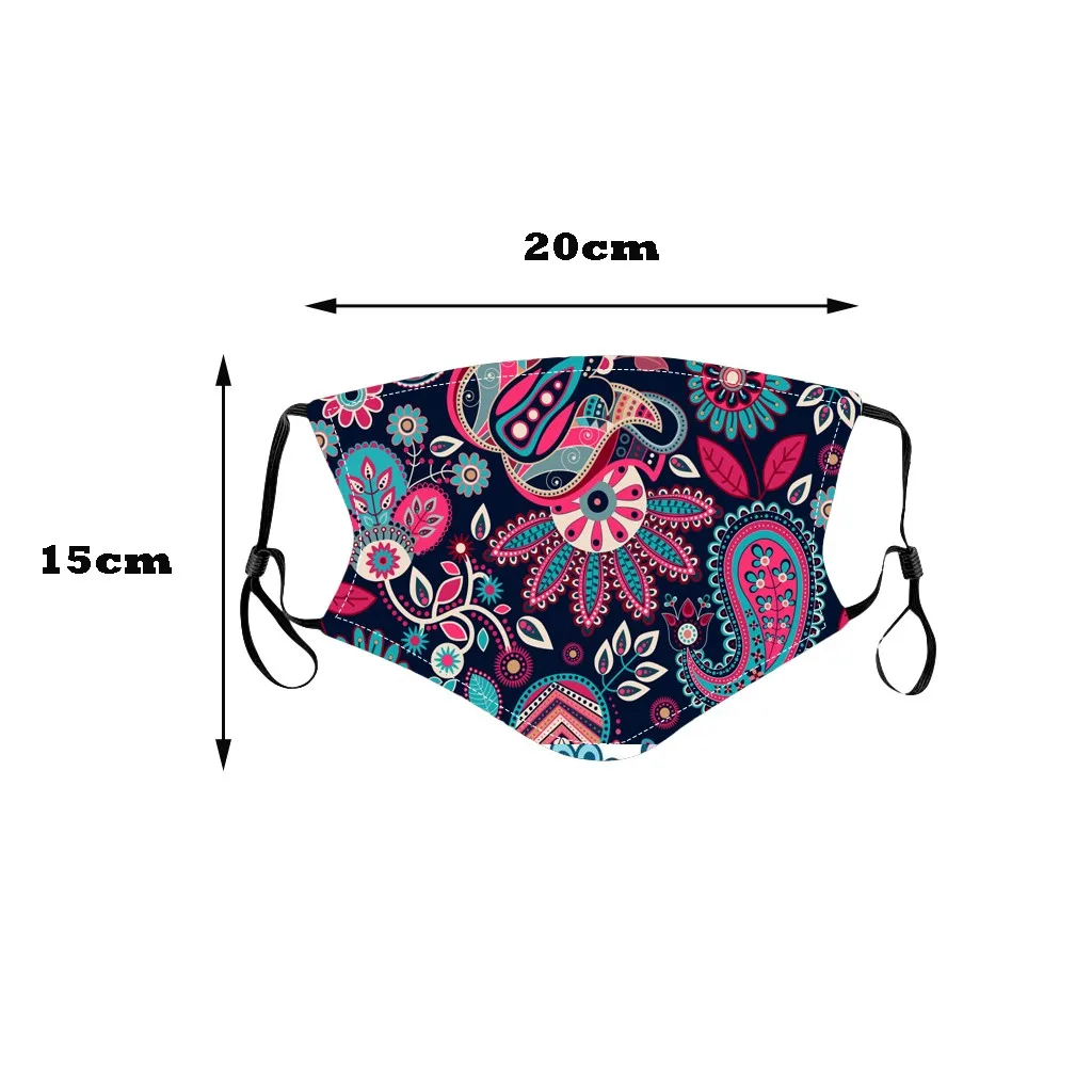 1PCS Adults Mouth Masks +2PCS Filters Flower printed Face Masks Adjustable Breathable Mascarillas Face Shield Masque Facial Mask
1PCS Adults Mouth Masks +2PCS Filters Flower printed Face Masks Adjustable Breathable Mascarillas Face Shield Masque Facial Mask