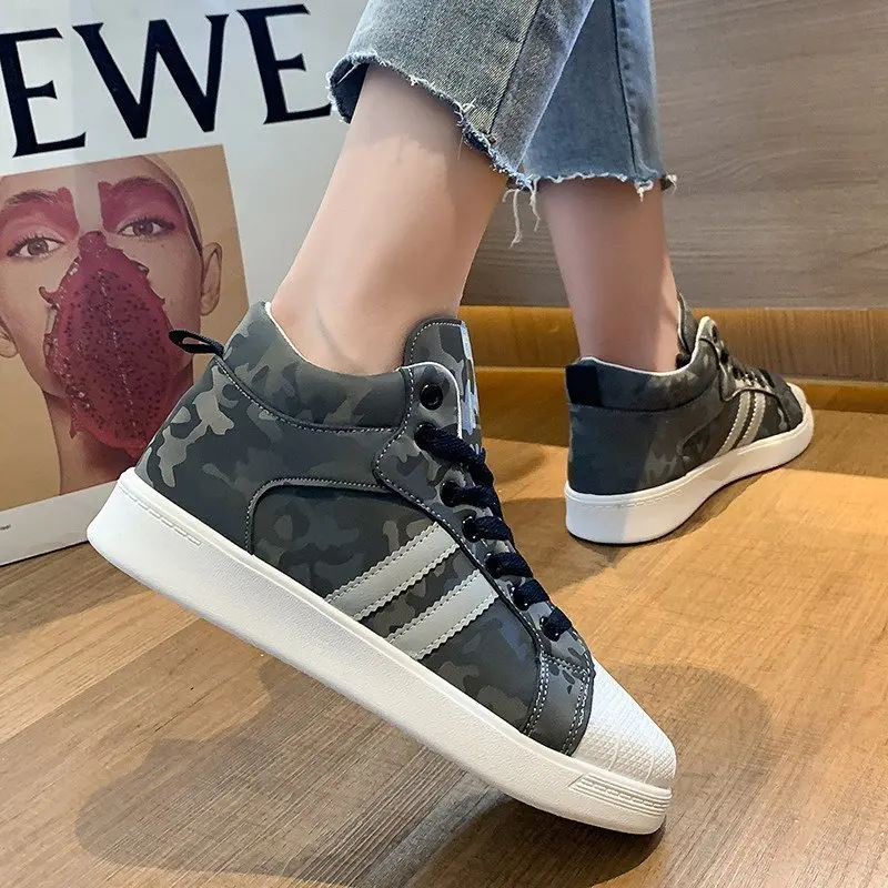 Women Vulcanize Shoes 2021 Fashion High Top Casual Shoes Women Platform Comfort Flat Shoes Women Plus Size Shoes Zapatos Mujer
Women Vulcanize Shoes 2021 Fashion High Top Casual Shoes Women Platform Comfort Flat Shoes Women Plus Size Shoes Zapatos Mujer