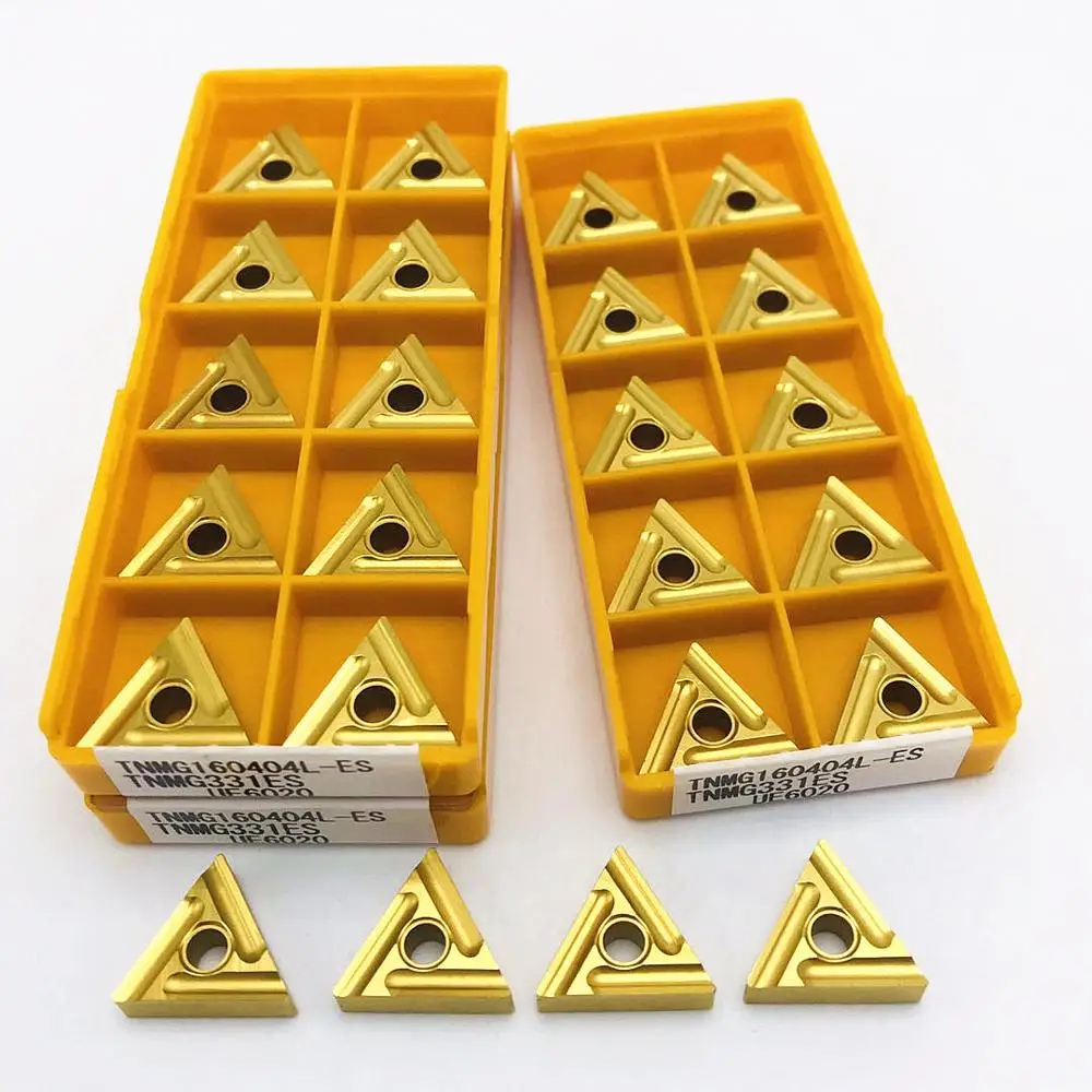 10PCS TNMG160404L ES UE6020 US735 External turning tool Carbide parts insert TNMG 160404L Cutting tool TNMG turning tool
10PCS TNMG160404L ES UE6020 US735 External turning tool Carbide parts insert TNMG 160404L Cutting tool TNMG turning tool