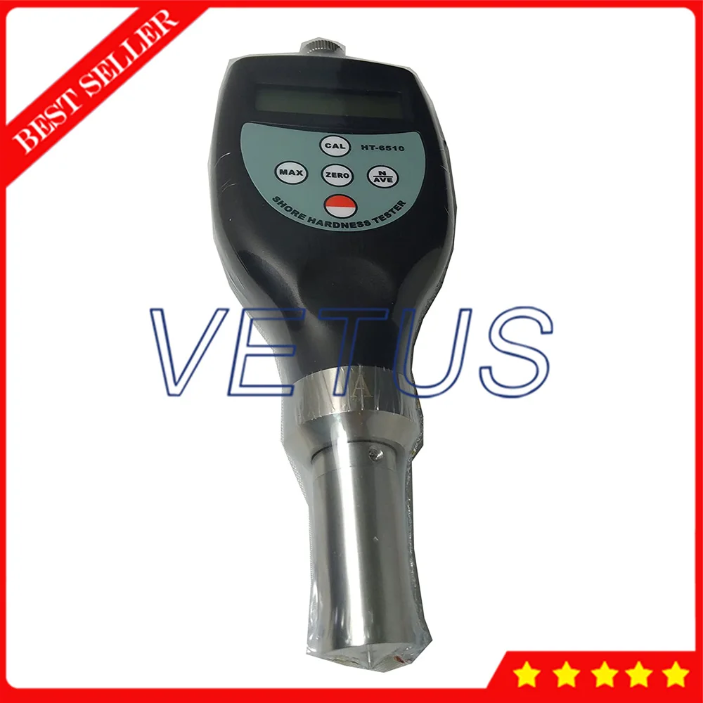 Shore Hardness Tester Meter 10-90HA Digital for Soft Rubber Elastomers Neoprene Resin Polyester Leather measuring Device HT6510A
Shore Hardness Tester Meter 10-90HA Digital for Soft Rubber Elastomers Neoprene Resin Polyester Leather measuring Device HT6510A