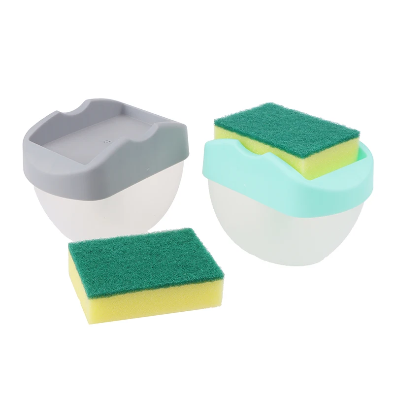1Pc Soap Dispenser Soap Pump Sponge Caddy Kitchen Manual Press Liquid Soap Dispenser With Washing Sponge
1Pc Soap Dispenser Soap Pump Sponge Caddy Kitchen Manual Press Liquid Soap Dispenser With Washing Sponge