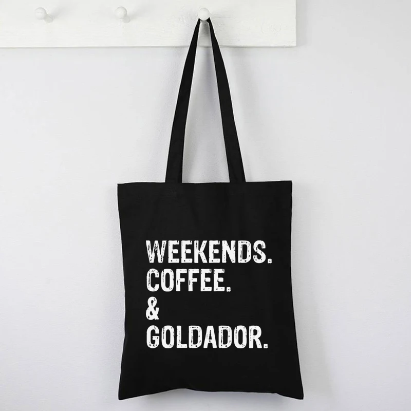 Weekends Coffee Tote Bag Canvas Cartoon Funny Distressed Cute Bags Custom Bags with Logo Dog Gift Fashion Tote Bag
Weekends Coffee Tote Bag Canvas Cartoon Funny Distressed Cute Bags Custom Bags with Logo Dog Gift Fashion Tote Bag