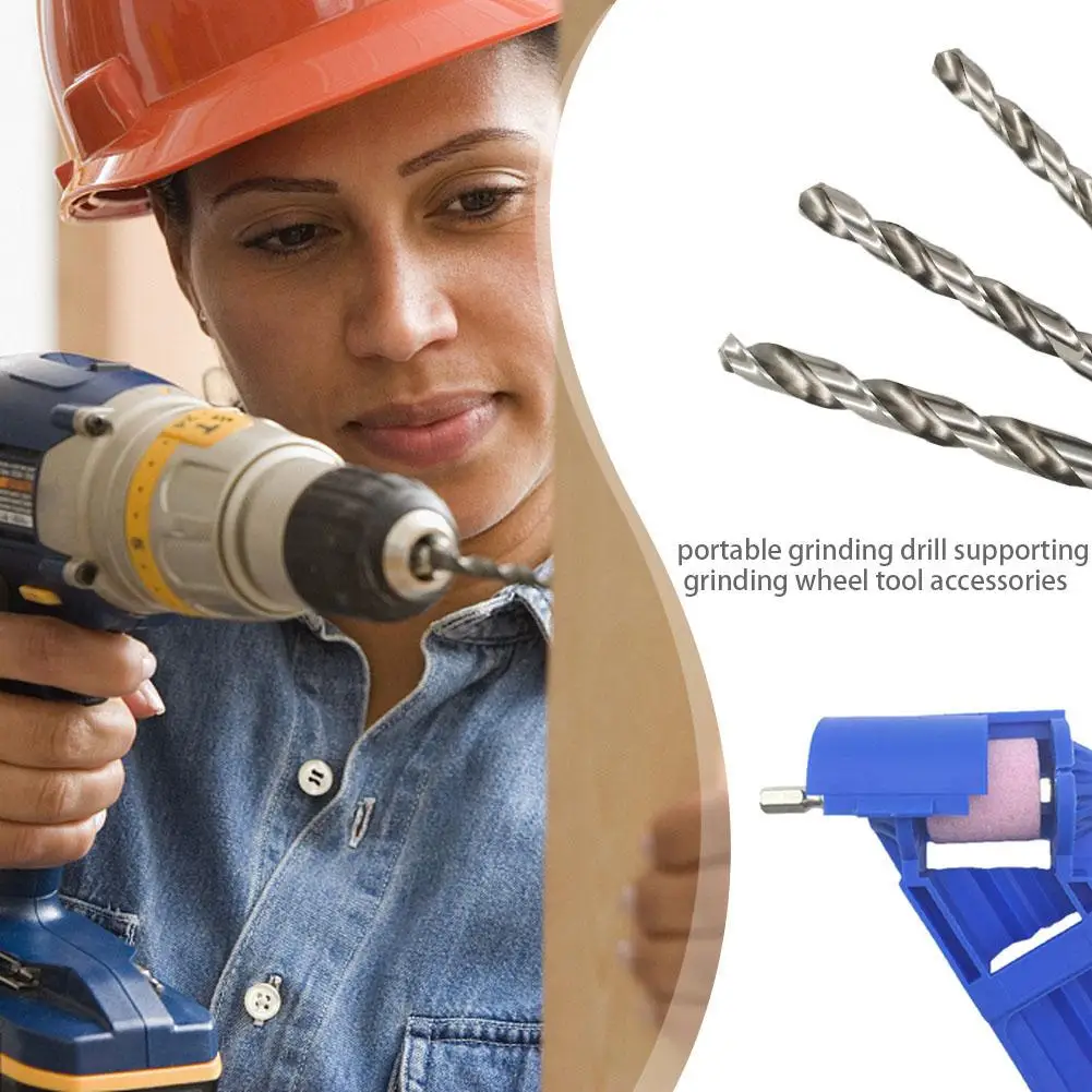 2-12.5mm Portable Twist Drill Bit Sharpener Corundum Grinding Wheel Wrench Electric Grinding Machine Woodworking Tool Set
2-12.5mm Portable Twist Drill Bit Sharpener Corundum Grinding Wheel Wrench Electric Grinding Machine Woodworking Tool Set
